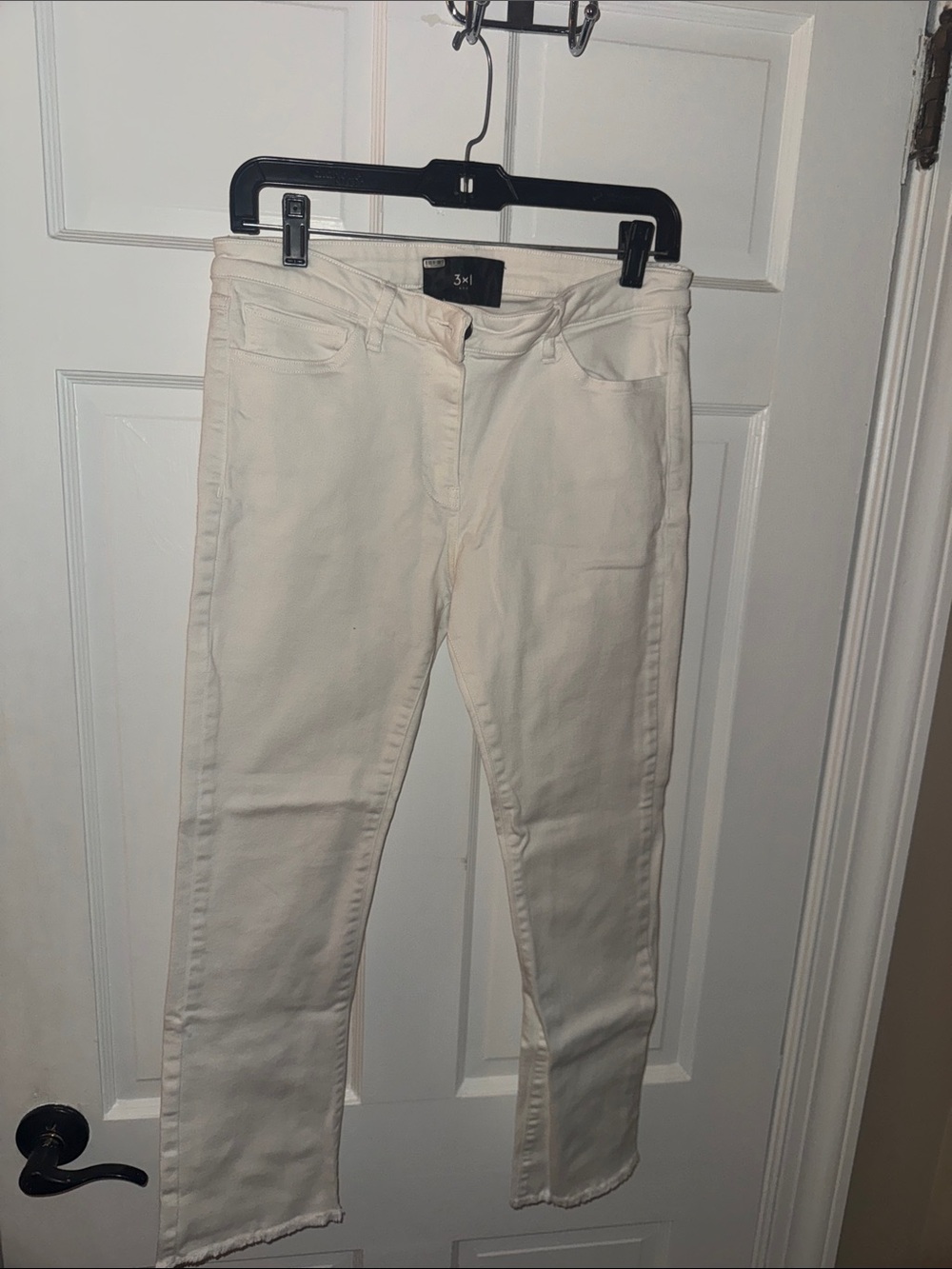 3x1 Cream Straight Leg Women’s Jeans